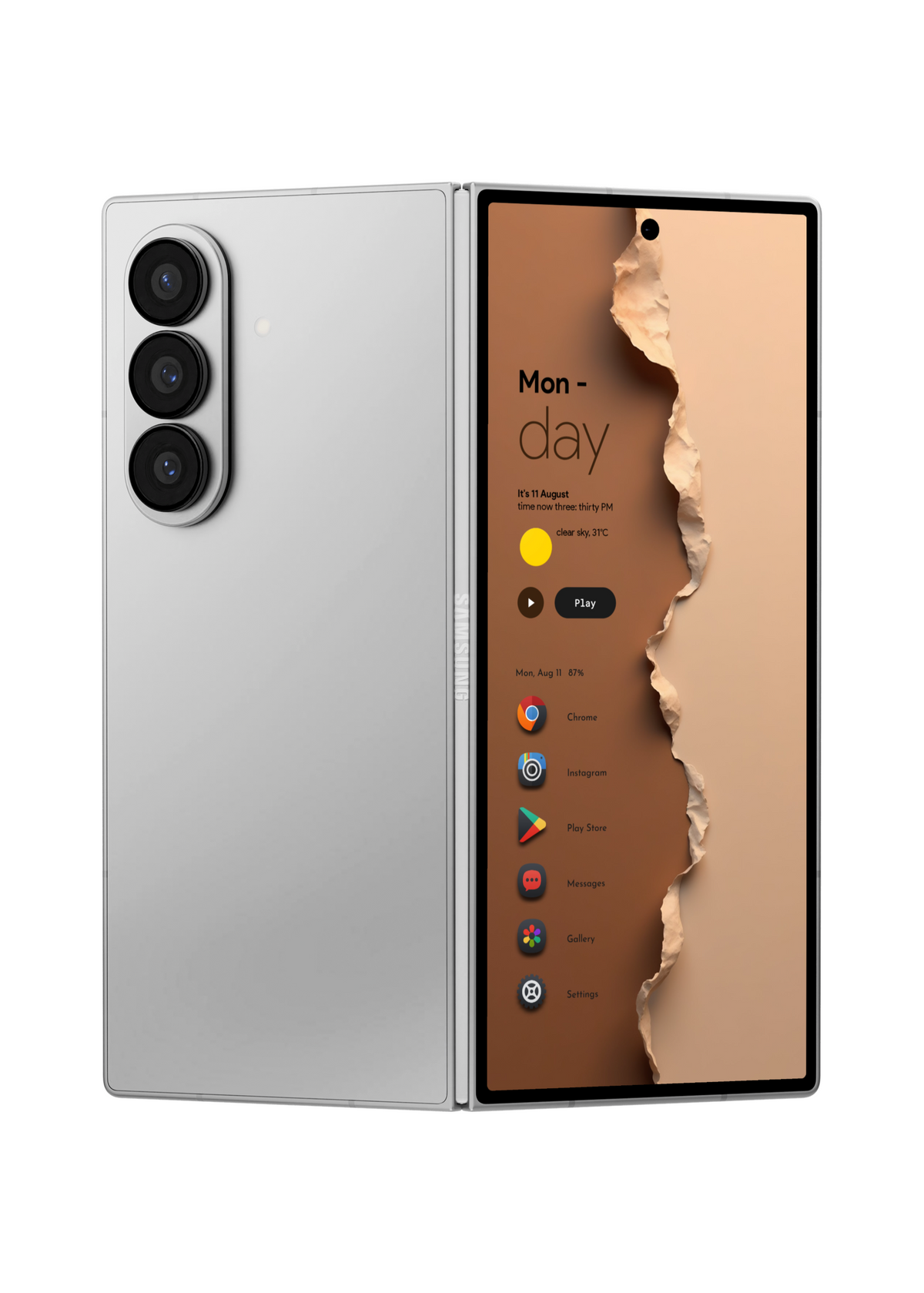 Zfold/Android Premium Pack: 15+ Wallpapers + 3 Customization Guides
